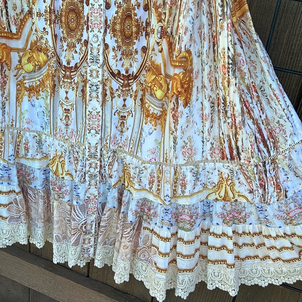 Sundance beautiful antique floral skirt